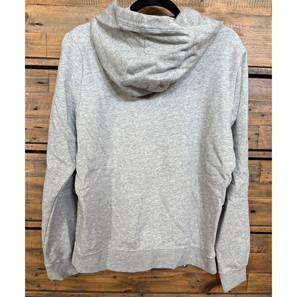 Nike Hoodie Women's Medium Gray Pullover Swoosh Logo Sweatshirt NWT - Picture 2 of 7